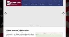 Desktop Screenshot of haywoodcountybrownsville.com